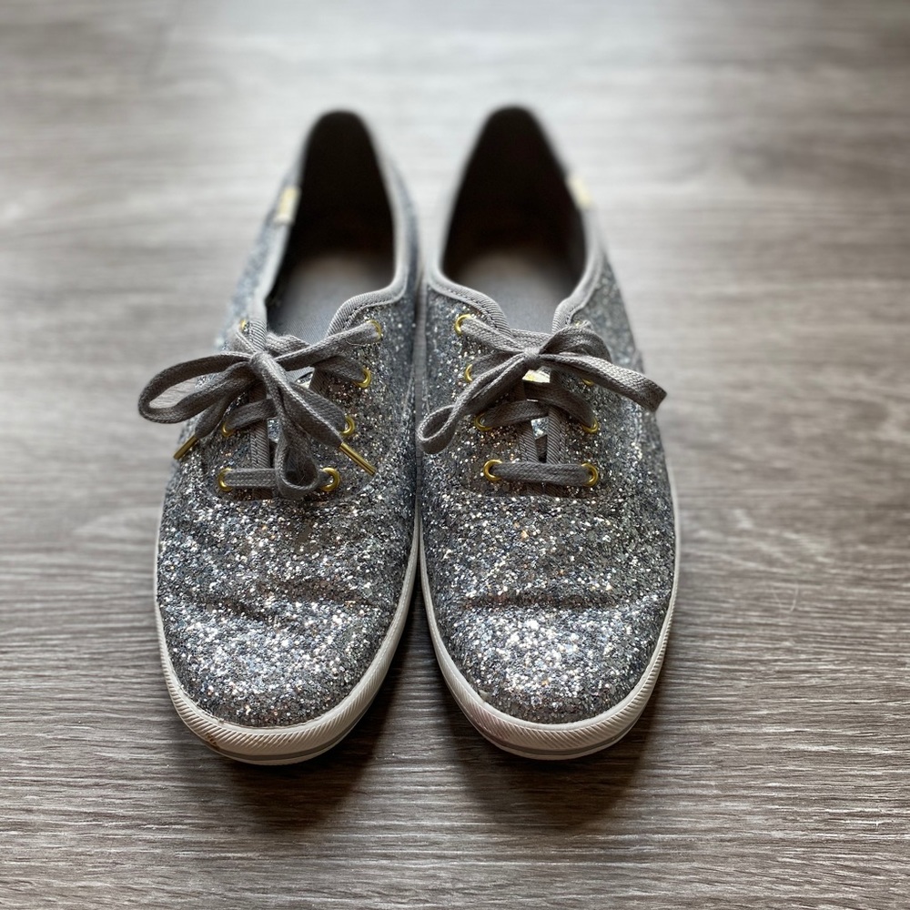 Keds x Kate Spade New York Glitter Lace Up Sneaker
